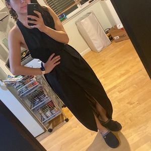 LuLu's Passion For Fashion Backless Halter Dress